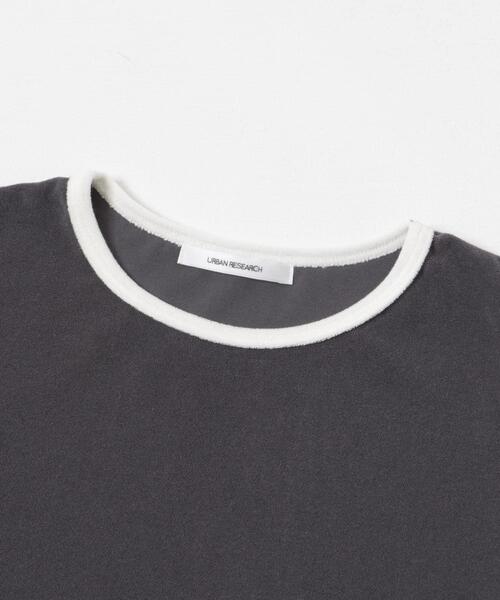 URBAN RESEARCH(アーバンリサーチ)の「パイルリンガーコンパクトTシャツ(Tシャツ/カットソー・レディース・ブラウン/グレー/ブラック/ブルー/イエロー・FREE)」の12枚目の写真