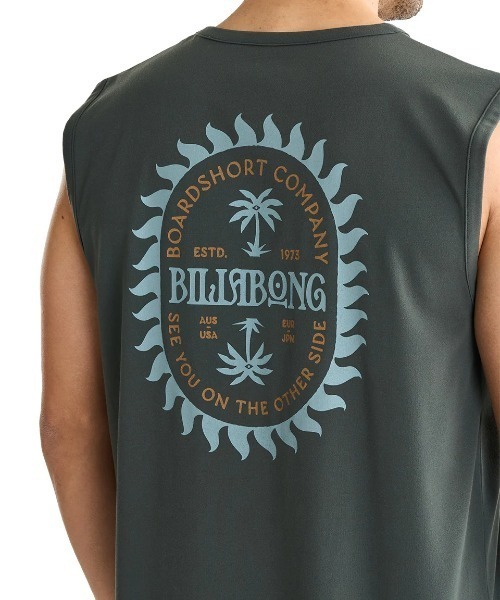 BILLABONG(ビラボン)の「BILLABONG メンズ SOFFTY TANK サーフタンクトップ 【2025年夏モデル】/ビラボン水陸両用UVケア伸縮速乾タンクトップラッシュガード(タンクトップ・メンズ・オフホワイト/レッド系その他・X-LARGE/LARGE/MEDIUM)」の11枚目の写真