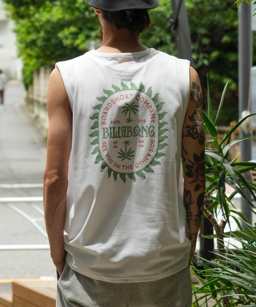 BILLABONG(ビラボン)の「BILLABONG メンズ SOFFTY TANK サーフタンクトップ 【2025年夏モデル】/ビラボン水陸両用UVケア伸縮速乾タンクトップラッシュガード(タンクトップ・メンズ・オフホワイト/レッド系その他・X-LARGE/LARGE/MEDIUM)」の16枚目の写真