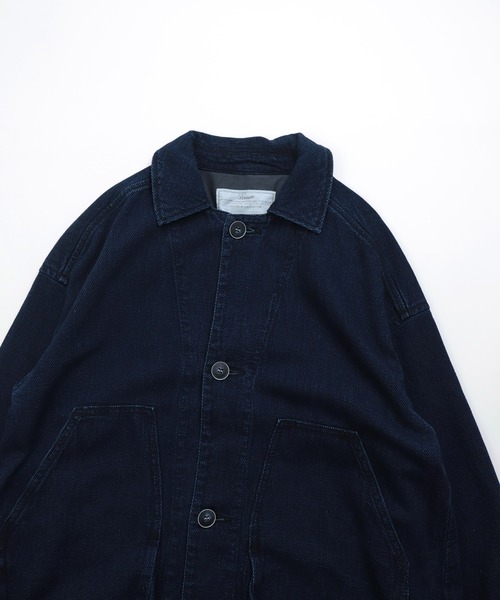 Brocante（ブロカント）の「[Brocante / ブロカント] ジャガードデニム ウーブリエコート（その他アウター・レディース・インディゴブルー・2）」の13枚目の写真
