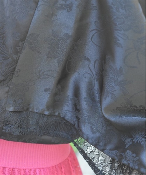 axes femme（アクシーズファム）の「ケープ風ジャカードブラウス（シャツ/ブラウス・レディース・ホワイト/ミント/ブラック/ラベンダー・FREE）」の8枚目の写真