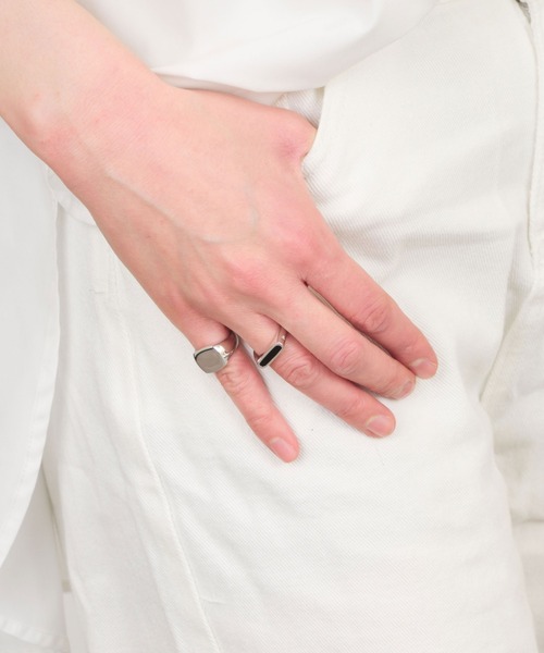 トムウッド PeakyRing ピーキーリング マザー パール 指輪 シルバー peaky_ringw3.jpg?v=1668590137&