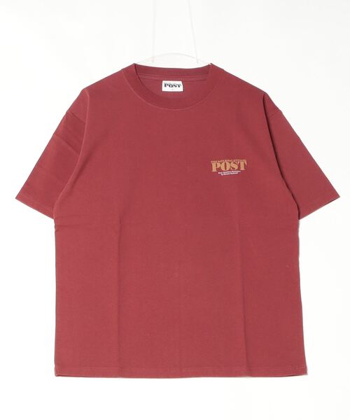 tシャツ 「THE SATURDAY EVENING POST」Going＆coming グラフィックプリントTシャツ レディース メンズ THE SATURDAY EVENING POST】Going&coming グラフィックプリント