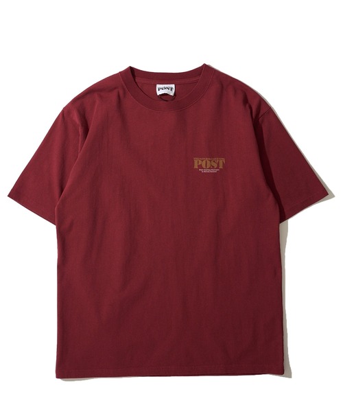 TETE HOMME（テットオム）の「【THE SATURDAY EVENING POST】Going&coming グラフィックプリントTシャツ（Tシャツ/カットソー・レディース・オフホワイト/チャコールグレー/ワインレッド・MEDIUM/LARGE/X-LARGE）」の9枚目の写真