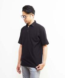 MEN'S MELROSE | カルキュロメッシュスッキパーポロシャツ(ポロシャツ)