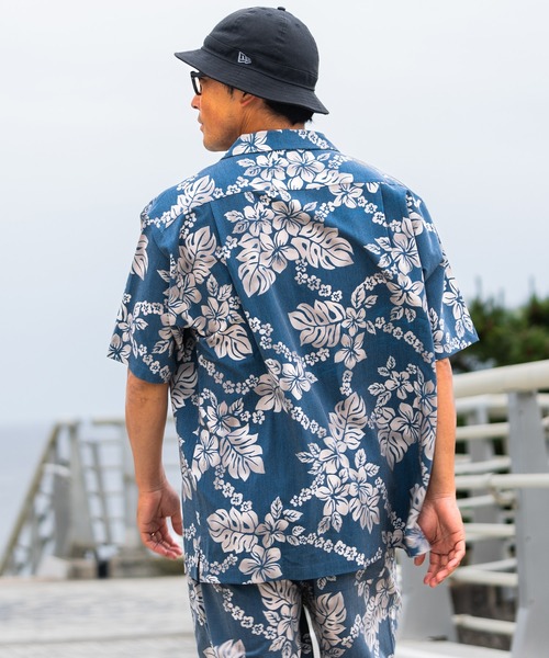 限定】Mighty Surf Club/マイティーサーフクラブ 半袖シャツ アロハ