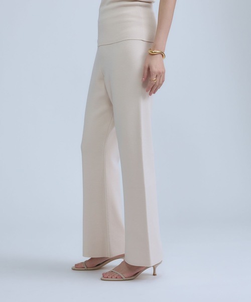 Chaos(カオス)の「Chaos(カオス)/シルクコンロアフレアパンツ 【セットアップ可】(その他パンツ・レディース・ダークブラウン系/ライトグレー/ブラック/ネイビー系/クリーム・36/38)」の19枚目の写真