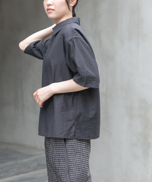 FORK＆SPOON　Nylon Woolプルオーバーシャツ FORK&SPOON Nylon Woolプルオーバーシャツ｜アーバンリサーチの