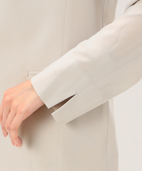 COMME CA（コムサ）の「【セットアップ対応】ドライトリアセクロス ジャケット（テーラードジャケット・レディース・ベージュ・9号）」の10枚目の写真