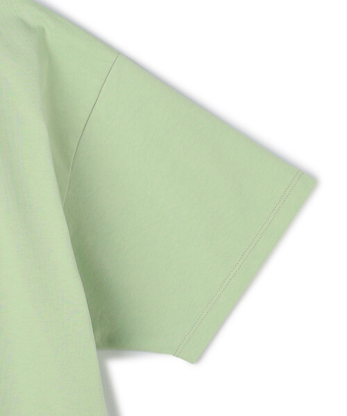 DANTON(ダントン)の「【STORE EXCLUSIVE】SHORT SLEEVE LOGO T-SHIRTS 2ND(Tシャツ/カットソー・レディース・チャコール/ベージュ/イエロー/ライトグリーン/オフホワイト/グレー・L/S/XL/M/XXL)」の9枚目の写真