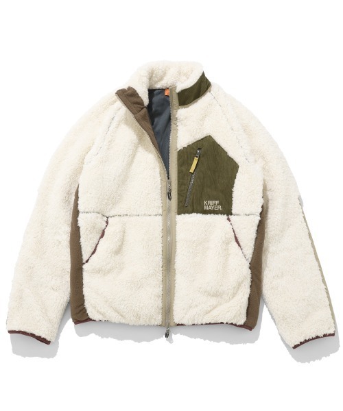 KRIFF MAYER（クリフメイヤー）の「シャギーボアジャケット（その他アウター・メンズ・ブラック/ナチュラル/グレー/ネイビー/その他5/ブラウン/グリーン/カラフル・MEDIUM/LARGE/X-LARGE）」の15枚目の写真