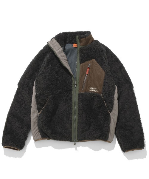 KRIFF MAYER（クリフメイヤー）の「シャギーボアジャケット（その他アウター・メンズ・ブラック/ナチュラル/グレー/ネイビー/その他5/ブラウン/グリーン/カラフル・MEDIUM/LARGE/X-LARGE）」の13枚目の写真