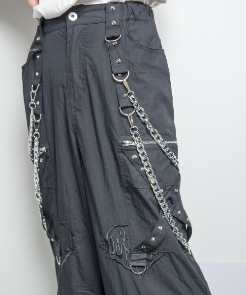 セール】CHESTER B（チェスター ビー)チェーン付スタッズ ワイド