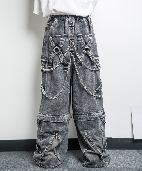 セール】CHESTER B（チェスター ビー)チェーン付スタッズ ワイド