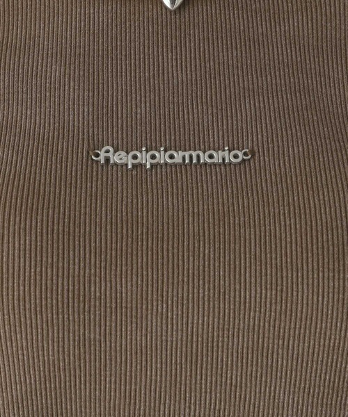 repipi armario（レピピ アルマリオ）の「AcidWashサイドスリットロンT（Tシャツ/カットソー・キッズ・ブラウン/ブラック/ピンク・SMALL/LARGE/MEDIUM）」の14枚目の写真