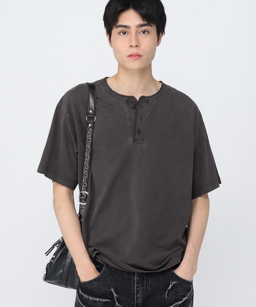 3.3 Field Trip （3.3フィールドトリップ）の「3.3 Field Trip／スタッズショルダーBAG（ショルダーバッグ・メンズ・ブラック・ONE SIZE）」の5枚目の写真