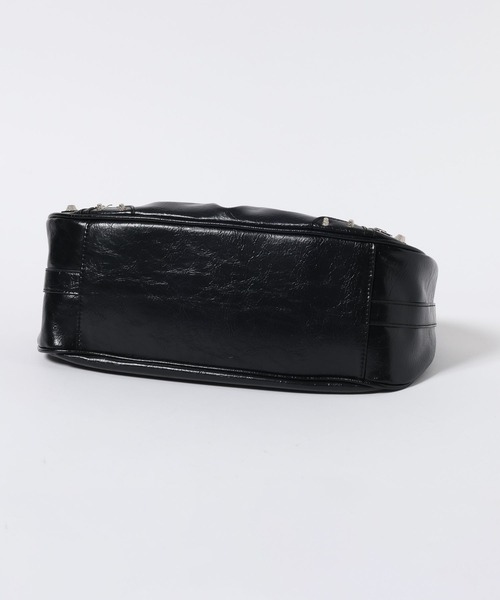 3.3 Field Trip （3.3フィールドトリップ）の「3.3 Field Trip／スタッズショルダーBAG（ショルダーバッグ・メンズ・ブラック・ONE SIZE）」の10枚目の写真