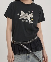 ALAND | Wai Kei／エンゼルイルカレースT(Tシャツ/カットソー)