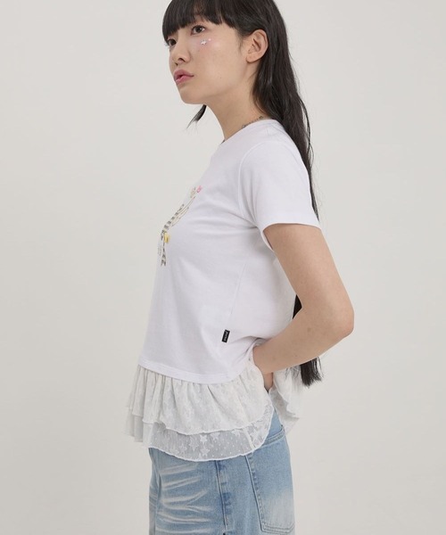 tシャツ Wai Kei／エンゼルイルカレースT レディース セール】Wai Kei／エンゼルイルカレースT（Tシャツ/カットソー
