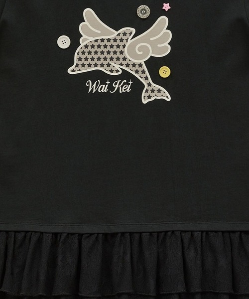tシャツ Wai Kei／エンゼルイルカレースT レディース セール】Wai Kei／エンゼルイルカレースT（Tシャツ/カットソー