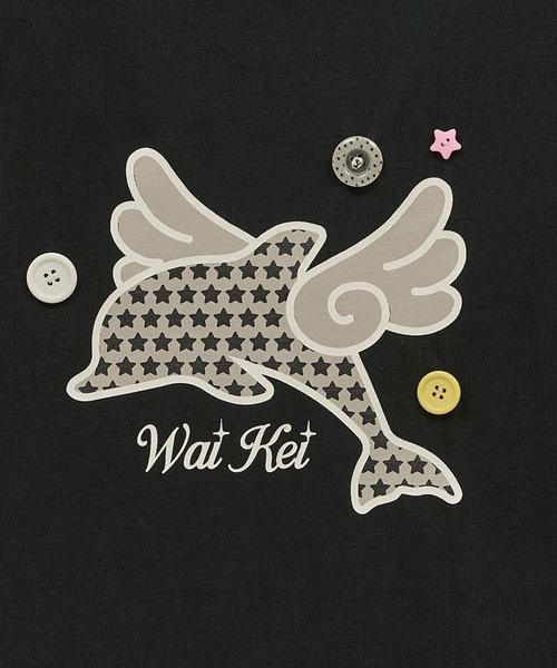 tシャツ Wai Kei／エンゼルイルカレースT レディース セール】Wai Kei／エンゼルイルカレースT（Tシャツ/カットソー