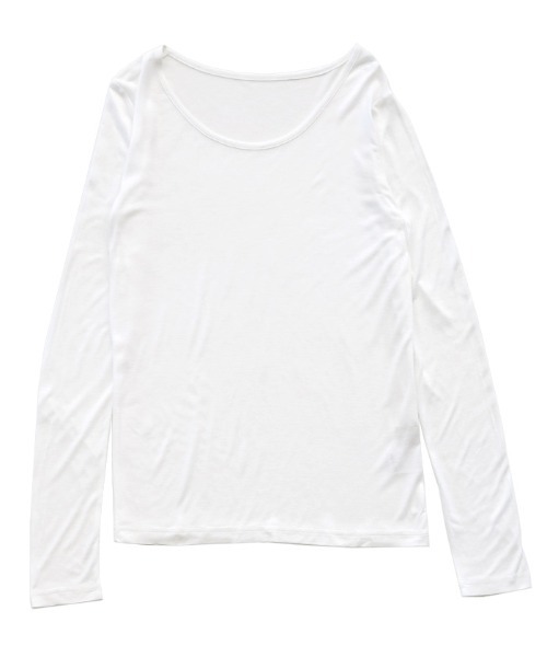 select MOCA(セレクトモカ)の「ホルターキャミレイヤードトップス(Tシャツ/カットソー・レディース・オフホワイト/グレー/ブラック・FREE)」の13枚目の写真