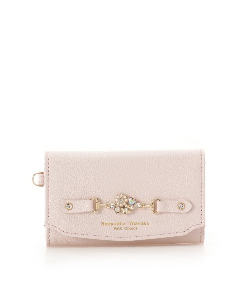 Samantha Thavasa Petit Choice（サマンサタバサ　プチチョイス）の「フラワービット キーケース（キーケース/キーアクセサリー・レディース・ラベンダー/ミント/ライトブルー/ピンク/イエロー・FREE）」の5枚目の写真