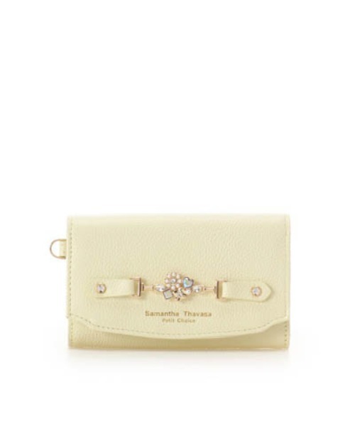 Samantha Thavasa Petit Choice（サマンサタバサ　プチチョイス）の「フラワービット キーケース（キーケース/キーアクセサリー・レディース・ラベンダー/ミント/ライトブルー/ピンク/イエロー・FREE）」の4枚目の写真