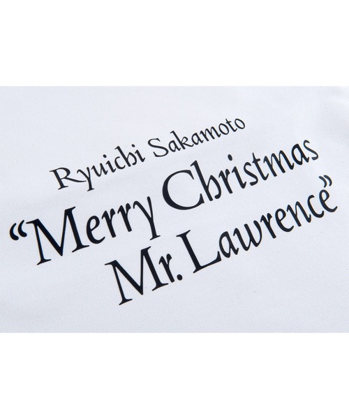 MEDICOM TOY(メディコムトイ)の「MLE 坂本龍一 「Merry Christmas Mr.Lawrence」 TOTE BAG(トートバッグ・メンズ・ホワイト・FREE)」の6枚目の写真