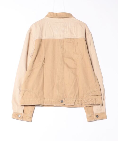 Desigual（デシグアル）の「コントラストデニムジャケット（デニムジャケット・メンズ・ブラウン・XL/L/M/S）」の2枚目の写真