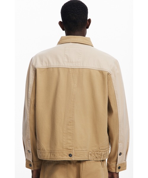 Desigual（デシグアル）の「コントラストデニムジャケット（デニムジャケット・メンズ・ブラウン・XL/L/M/S）」の5枚目の写真