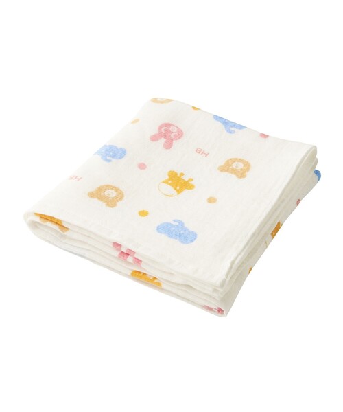 HOT BISCUITS（ホットビスケッツ）の「ガーゼベビータオルセット（その他ベビー用品・キッズ・アイボリー・フリー）」の7枚目の写真