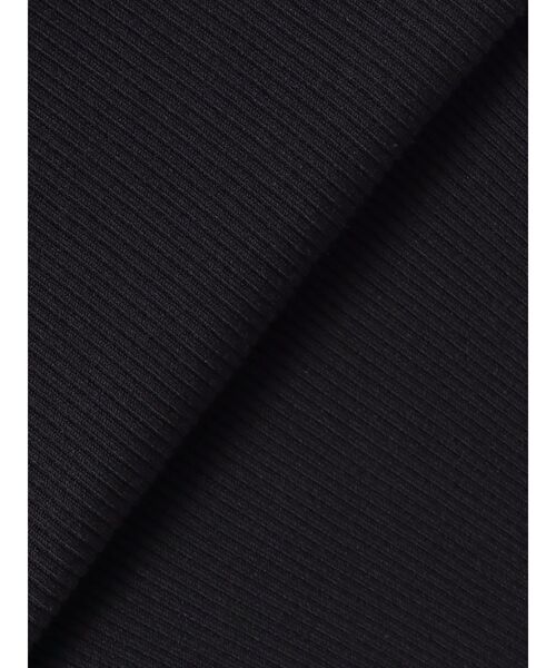 LAGUNAMOON（ラグナムーン）の「シャツドッキングリブニットワンピース（ワンピース・レディース・ブラック/ホワイト/ブラウン・SMALL/MEDIUM）」の10枚目の写真