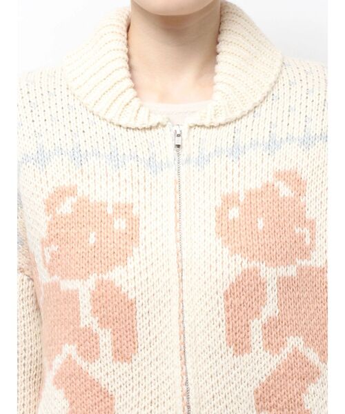 セール】bear cowichan knit（カーディガン/ボレロ）｜merry jenny