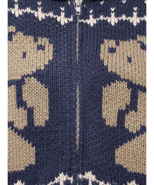 セール】bear cowichan knit（カーディガン/ボレロ）｜merry jenny