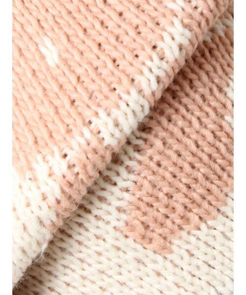merry jenny（メリージェニー）の「bear cowichan knit（カーディガン/ボレロ・レディース・ライトブルー/アイボリー/ボルドー/ネイビー・FREE）」の12枚目の写真