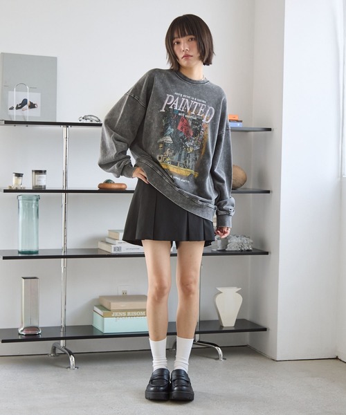 PBLIM（ページボーイリム）の「《UNISEX》NYシティースウェット（スウェット・レディース・ブラウン/チャコールグレー/ネイビー・MEDIUM/LARGE）」の18枚目の写真