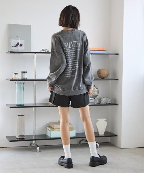PBLIM（ページボーイリム）の「《UNISEX》NYシティースウェット（スウェット・レディース・ブラウン/チャコールグレー/ネイビー・MEDIUM/LARGE）」の19枚目の写真