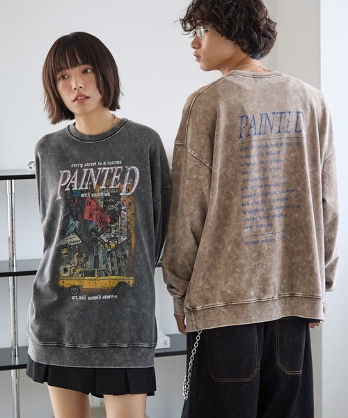PBLIM（ページボーイリム）の「《UNISEX》NYシティースウェット（スウェット・レディース・ブラウン/チャコールグレー/ネイビー・MEDIUM/LARGE）」の20枚目の写真