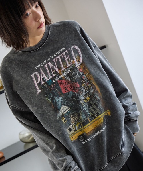 PBLIM（ページボーイリム）の「《UNISEX》NYシティースウェット（スウェット・レディース・ブラウン/チャコールグレー/ネイビー・MEDIUM/LARGE）」の15枚目の写真