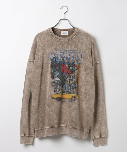 PBLIM（ページボーイリム）の「《UNISEX》NYシティースウェット（スウェット・レディース・ブラウン/チャコールグレー/ネイビー・MEDIUM/LARGE）」の14枚目の写真