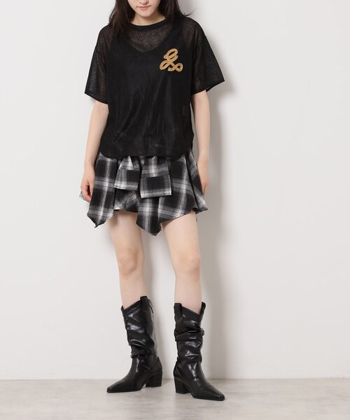 ESPERANZA（エスペランサ）の「シャーリングウエスタンブーツ（ブーツ・レディース・ブラウン系/ブラック・LL/S/M/L）」の5枚目の写真