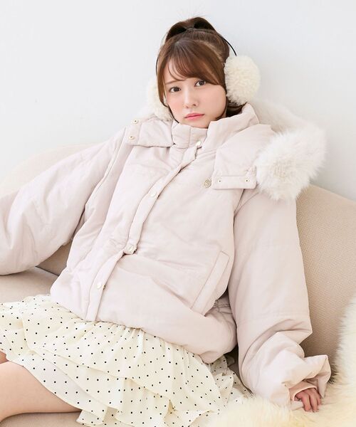 ジャケット・アウター many ribbon jacket RIBBON DOWN-JAKET(36 BLACK): ENFOLD: WOMENS｜THE TOKYO ONLINE STORE