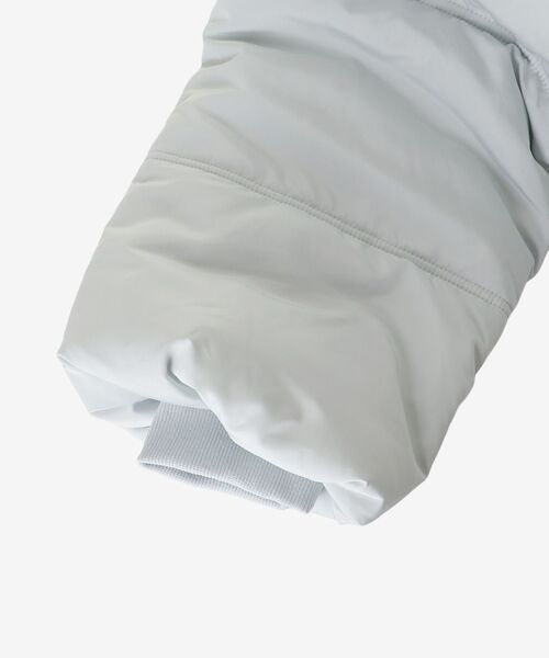 MAJESTIC LEGON（マジェスティックレゴン）の「2way中綿フードブルゾン（ダウンジャケット/コート・レディース・ブラック/ピンク/ブルー/アイボリー/ホワイト系その他2・SMALL/MEDIUM/X-SMALL）」の8枚目の写真