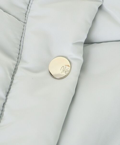 MAJESTIC LEGON（マジェスティックレゴン）の「2way中綿フードブルゾン（ダウンジャケット/コート・レディース・ブラック/ピンク/ブルー/アイボリー/ホワイト系その他2・SMALL/MEDIUM/X-SMALL）」の12枚目の写真