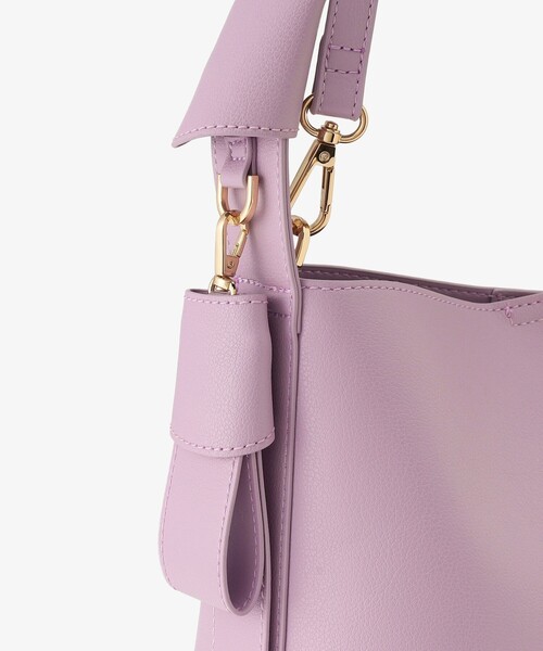 Afternoon Tea（アフタヌーンティー）の「カスタムチャームショルダーバッグ（ショルダーバッグ・レディース・ブラック/ベージュ/パープル/ブルー・ONE SIZE）」の17枚目の写真