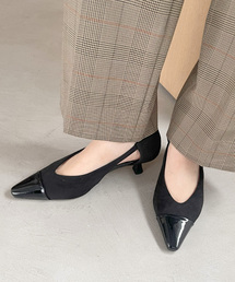 りの✧新品✧ ルタロン 5cm ポインテッドクロスリボンパンプス LE TALON｜4.5cmポインテッドダブルリボンパンプス | Rakuten