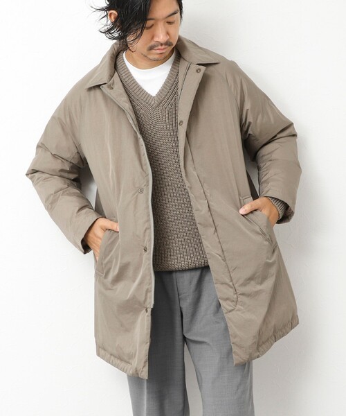 TAION/タイオン】別注ダウンステンカラーコート 25AW（ダウン