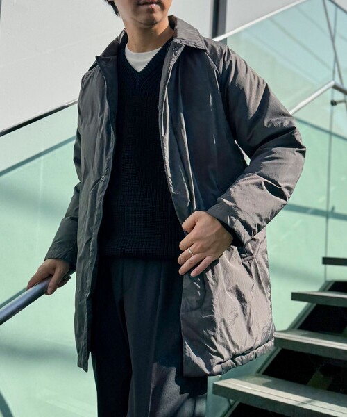 TAION/タイオン】別注ダウンステンカラーコート 25AW（ダウン