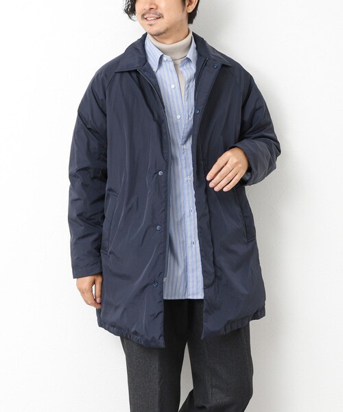 TAION（タイオン）の「【TAION/タイオン】別注ダウンステンカラーコート 25AW（ダウンジャケット/コート・メンズ・ダークネイビー/ブラック/ベージュ/チャコールグレー・XL/L/M/S）」の6枚目の写真